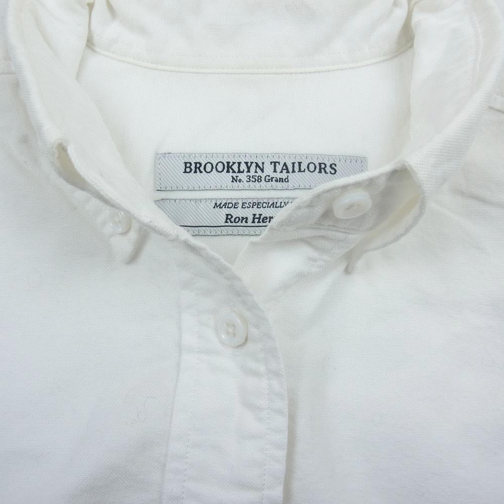 Ron Herman ロンハーマン × BROOKLYN TAILORS ブルックリンテーラーズ  BD 長袖 シャツ ホワイト系 01【中古】
