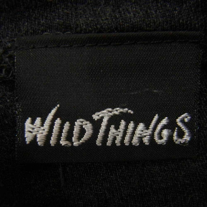 WILDTHINGS ワイルドシングス WT030028 タートルネック ニット セーター グレー系 S【美品】【中古】
