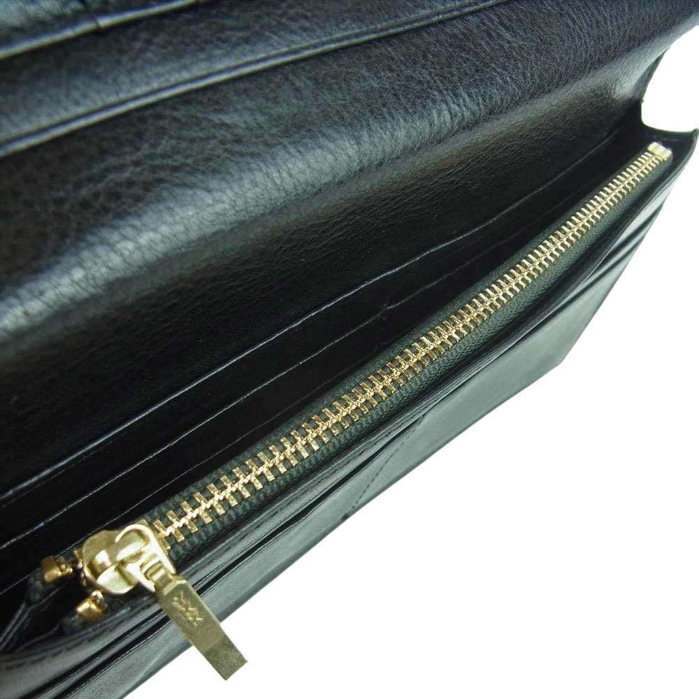 COCOMEISTER ココマイスター London Bridle Spread Eagle ロンドンブライドル スプレッドイーグル ブライドル レザー ロング ウォレット 長財布 ブラック系【中古】