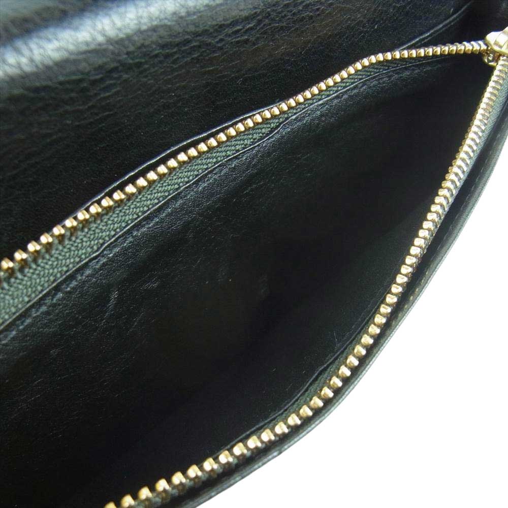 COCOMEISTER ココマイスター London Bridle Spread Eagle ロンドンブライドル スプレッドイーグル ブライドル レザー ロング ウォレット 長財布 ブラック系【中古】