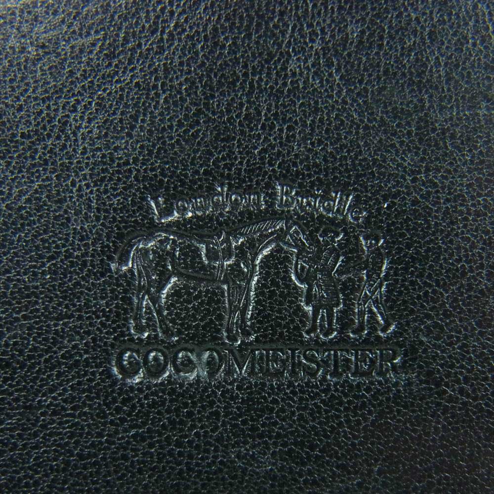 COCOMEISTER ココマイスター London Bridle Spread Eagle ロンドンブライドル スプレッドイーグル ブライドル レザー ロング ウォレット 長財布 ブラック系【中古】