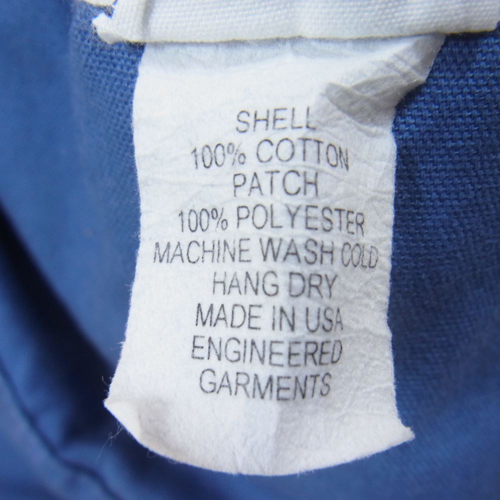 Engineered Garments エンジニアードガーメンツ ハンティング ジャケット ブルー系 S【中古】