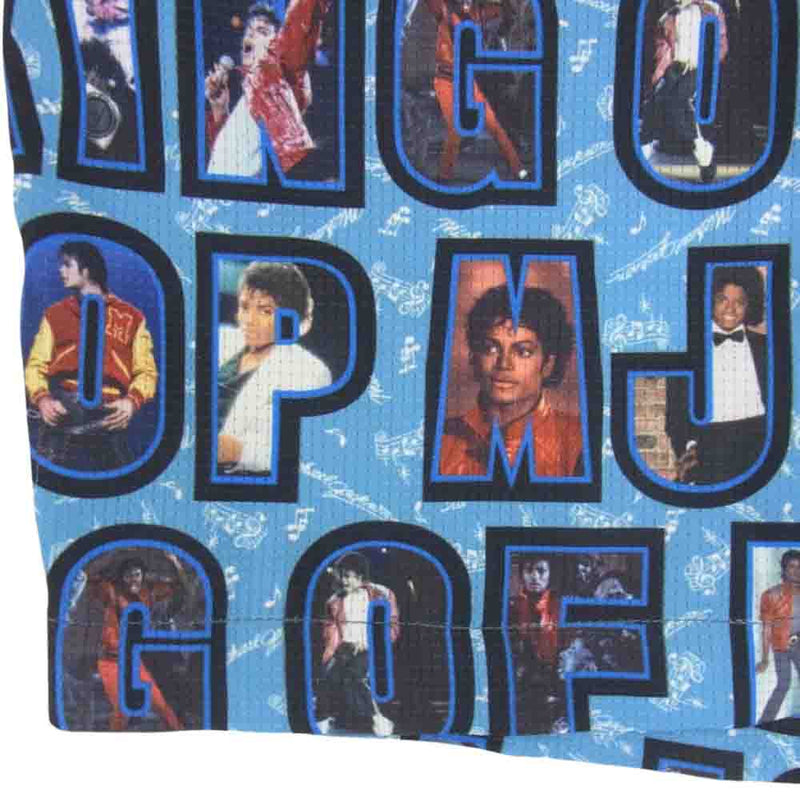 HYSTERIC GLAMOUR ヒステリックグラマー 02182AM01 MICHAEL JACKSON マイケル ジャクソン KING OF POP MJ-MIX 総柄 ショーツ マルチカラー系 S【中古】