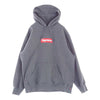Supreme シュプリーム 21AW Box Logo Hooded Sweatshirt Charcoal ボックス ロゴ スウェット パーカー  グレー系 L【中古】