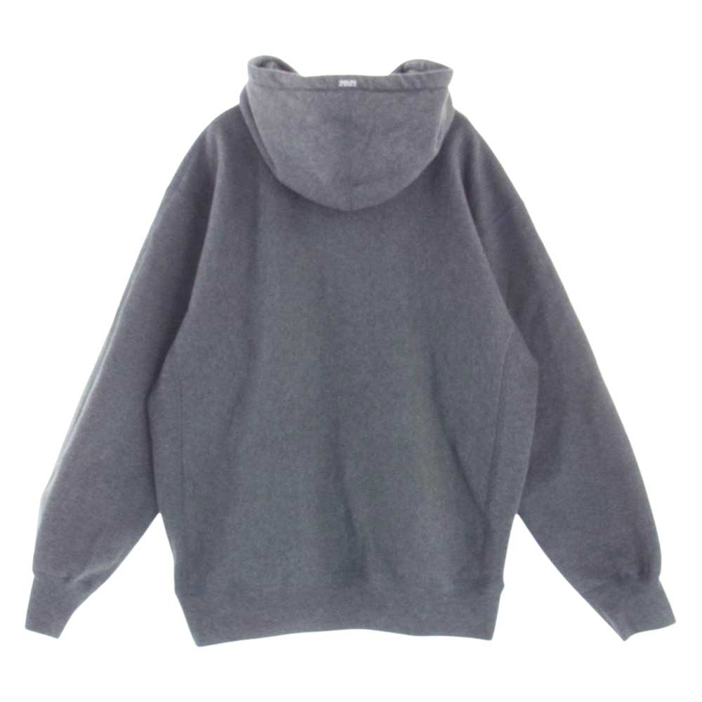 Supreme シュプリーム 21AW Box Logo Hooded Sweatshirt Charcoal ボックス ロゴ スウェット パーカー  グレー系 L【中古】