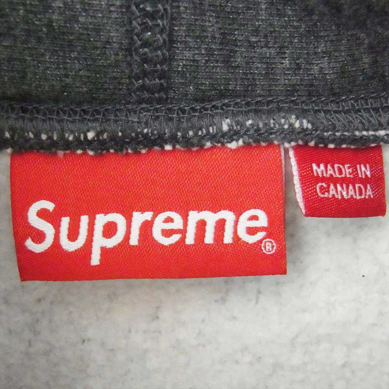 Supreme シュプリーム 21AW Box Logo Hooded Sweatshirt Charcoal ボックス ロゴ スウェット パーカー  グレー系 L【中古】