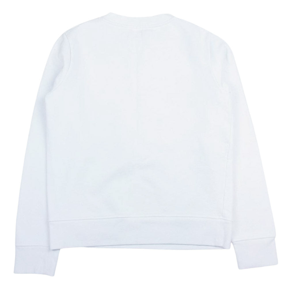 MAISON MARGIELA メゾンマルジェラ 20AW S29GU0066 S25403 アブストラクト ブランド ロゴ クルーネック スウェット ホワイト系 S【中古】