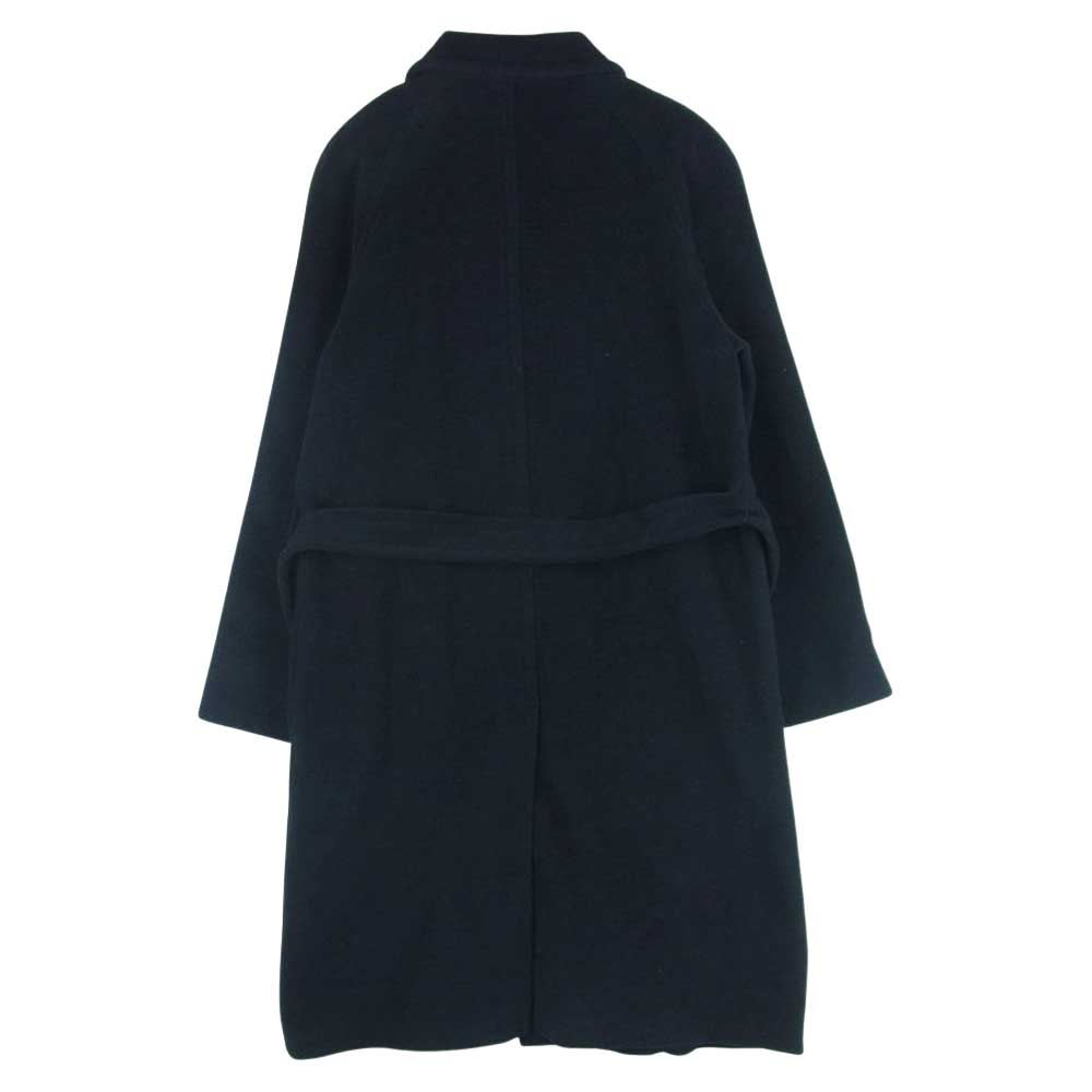 MAX MARA マックスマーラ SPORT MAX スポーツ マックス ウール コート イタリア製 ダークネイビー系 34【中古】
