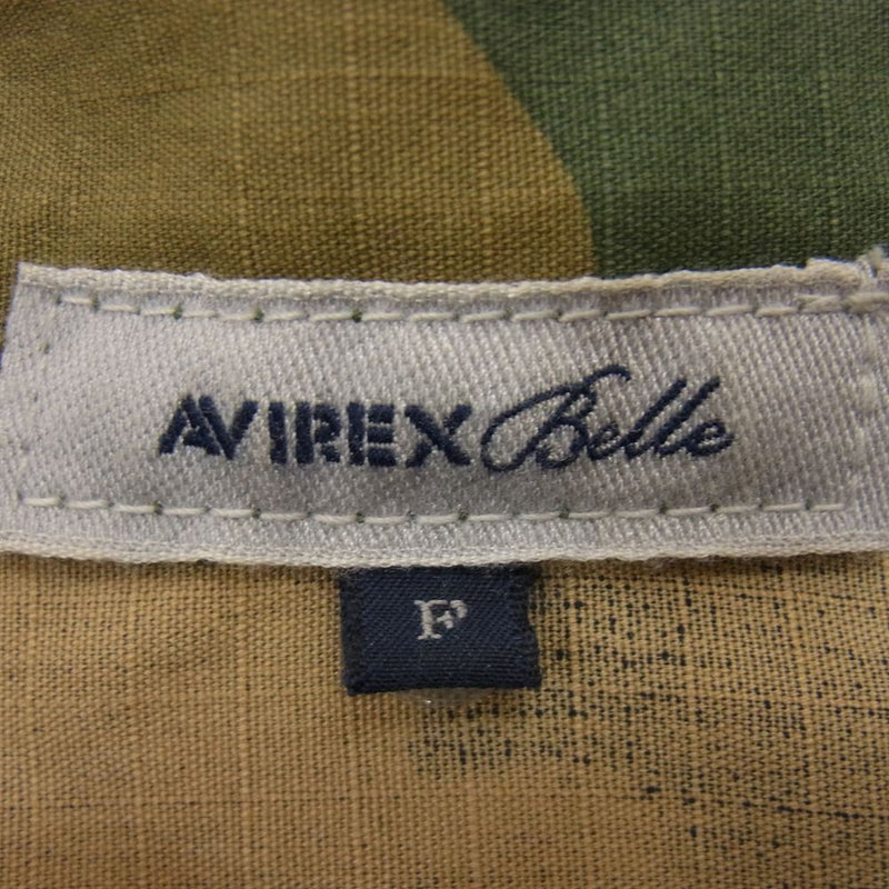 AVIREX アヴィレックス 6202045 LOOSE FIT BDU JACKET ルーズフィット ミリタリー ジャケット  カーキ系 F【中古】