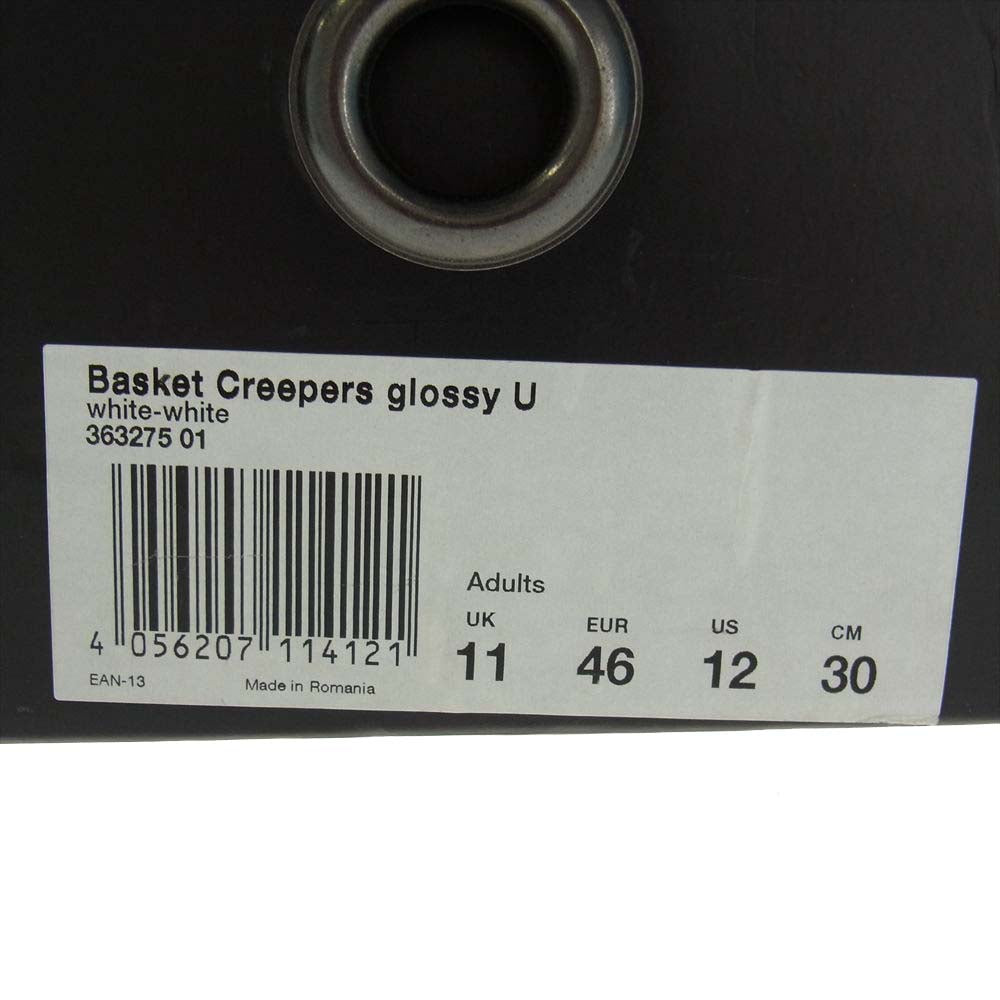 PUMA プーマ 363275-01 × Rihanna  Creepers Fenty Glossy リアーナ クリーパーズ フェンティ グロッシー ローカット スニーカー  ホワイト系 30.0cm【中古】