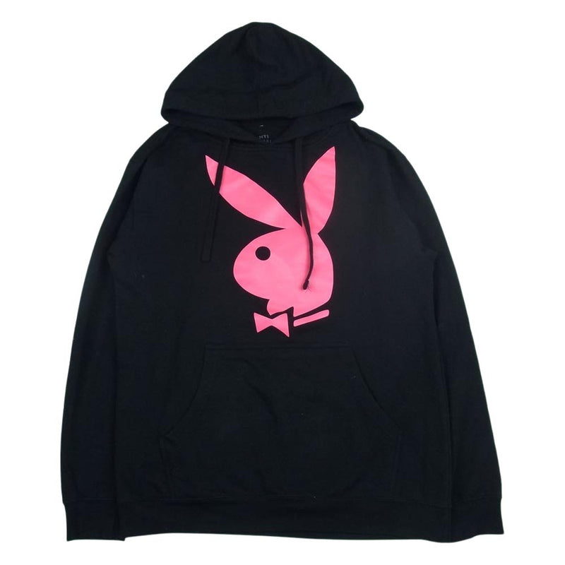 アンチソーシャルソーシャルクラブ × PLAYBOY スウェット パーカー ブラック系 M【中古】