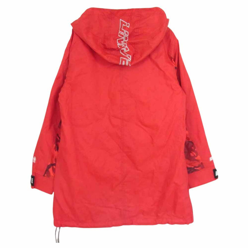 Aape BY A BATHING APE ナイロン プルオーバー ジャケット レッド系 XS【中古】