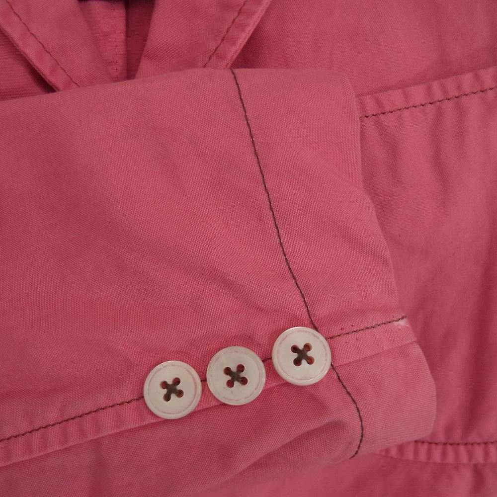 COMME des GARCONS HOMME コムデギャルソンオム AD2012 HK-J014 イタリア製 VALSTAR バルスター 製品染め テーラード ジャケット ピンク系 S【中古】