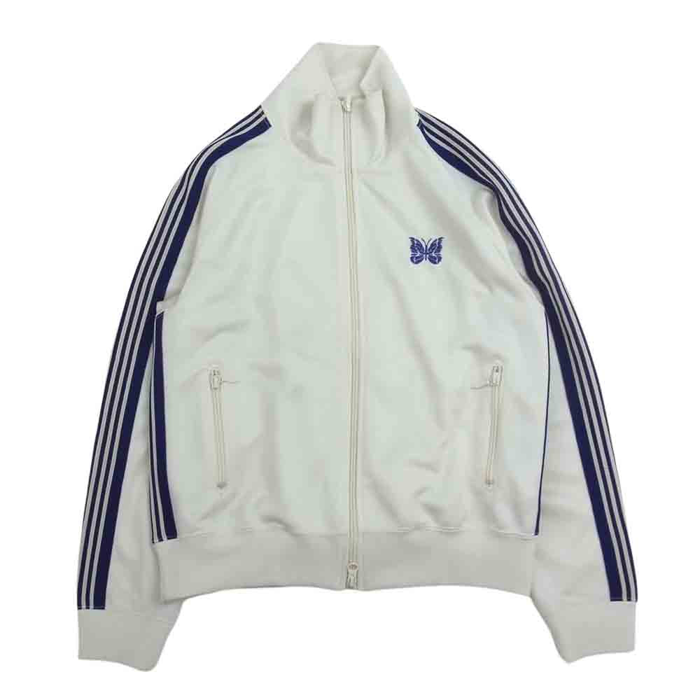 Needles ニードルス 23SS MR284 Track Jacket Poly Smooth トラックジャケット ホワイト系 2【中古】