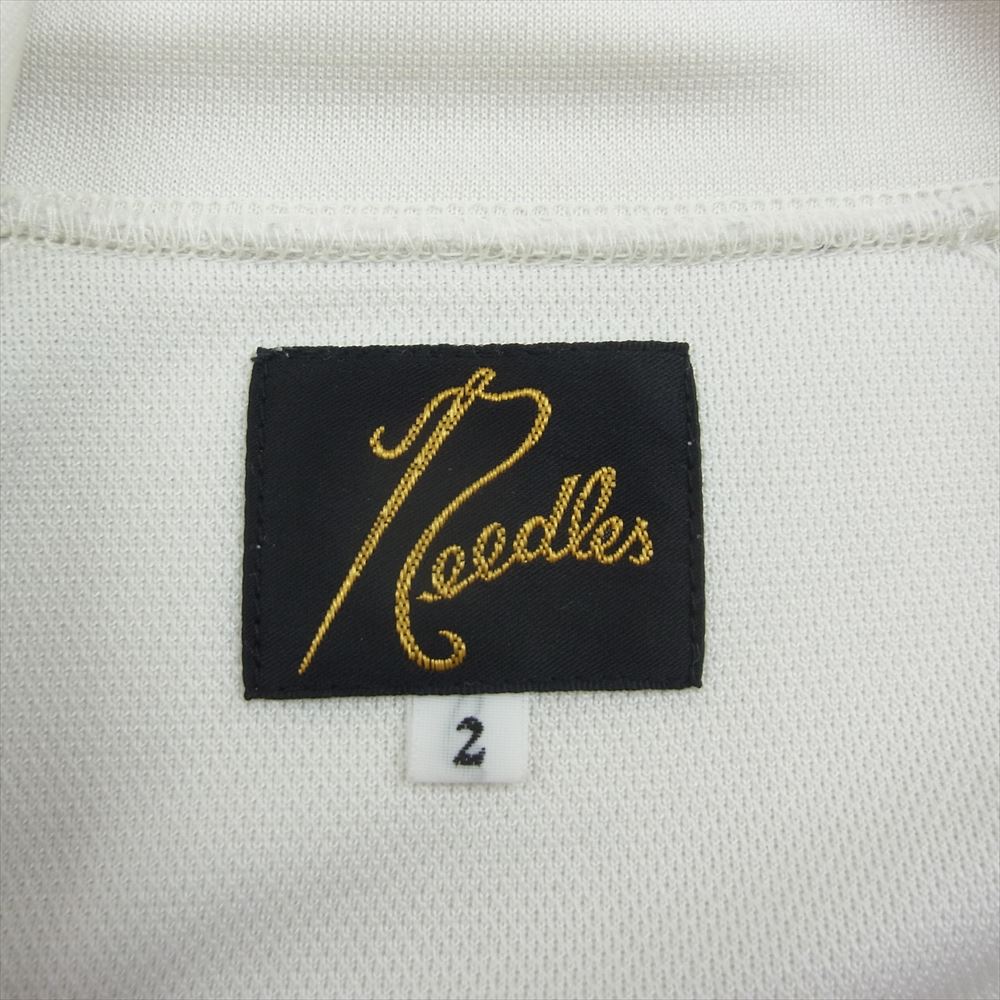 Needles ニードルス 23SS MR284 Track Jacket Poly Smooth トラックジャケット ホワイト系 2【中古】