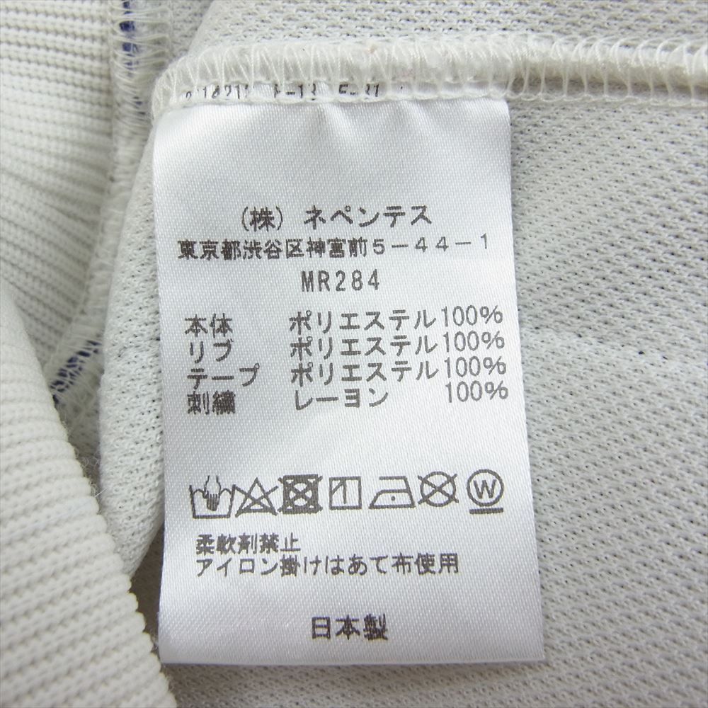 Needles ニードルス 23SS MR284 Track Jacket Poly Smooth トラックジャケット ホワイト系 2【中古】