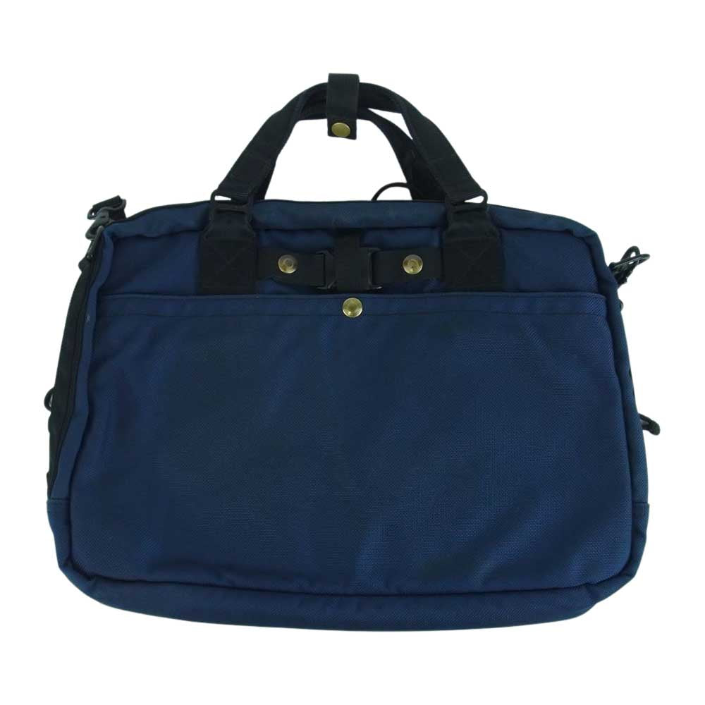 BRIEFING ブリーフィング BRF174219 A4 LINER A4ライナー 2WAY ブリーフケース カバン ビジネス バッグ ネイビー系【中古】