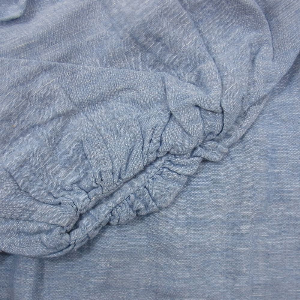 Levi's リーバイス MADE&CRAFTED RIVIERA SHIRT II SOFT BREEZE MOJ ブラウス ブルー系 L【極上美品】【中古】