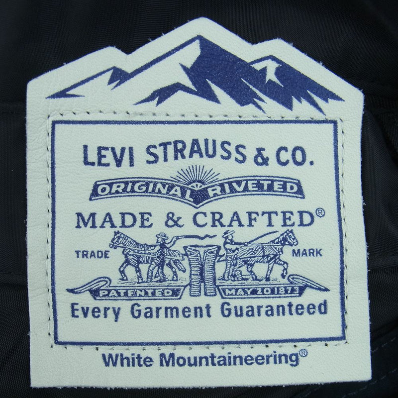 Levi's リーバイス 264120001 MADE & CRAFTED × WHITE MOUNTAINEERING BARREL CARGO NIGHTSHADE カーゴ パンツ ダークネイビー系 W24【極上美品】【中古】