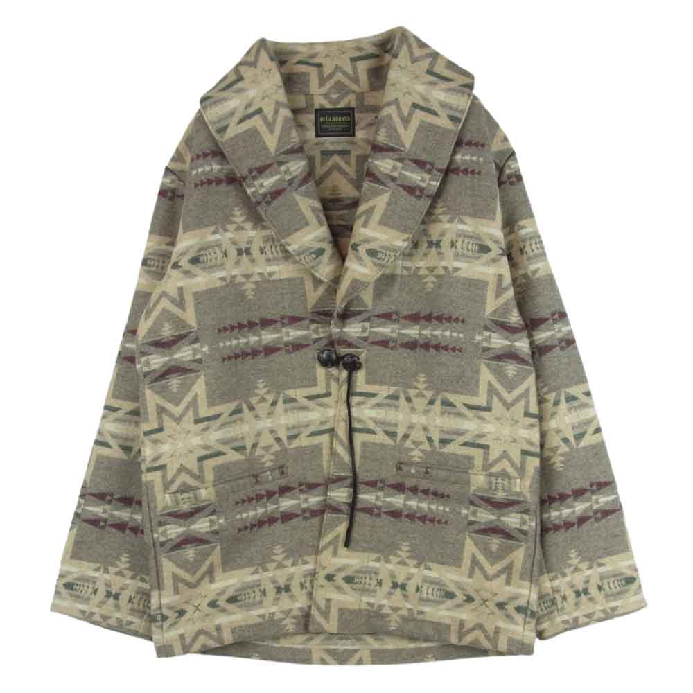 BY GLADHAND バイグラッドハンド BYGH-17-AW-07 SPIRITS JACKET LONG スピリッツ ジャケット コート グレイッシュベージュ系 S【中古】
