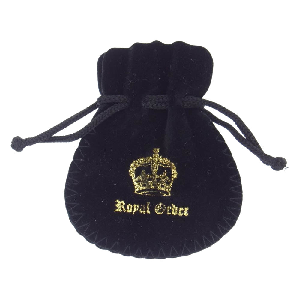 ROYAL ORDER ロイヤルオーダー KEY CROWN キー クラウン ペンダントトップ ネックレス シルバー系【中古】