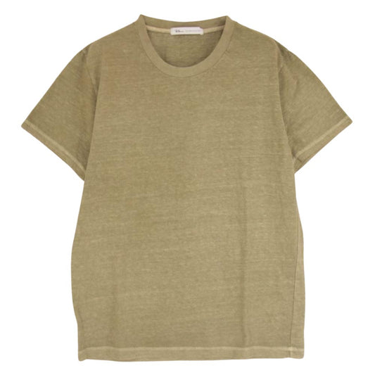 Ron Herman ロンハーマン クルーネック 半袖 TEE Tシャツ カーキ モスグリーン系 M【中古】