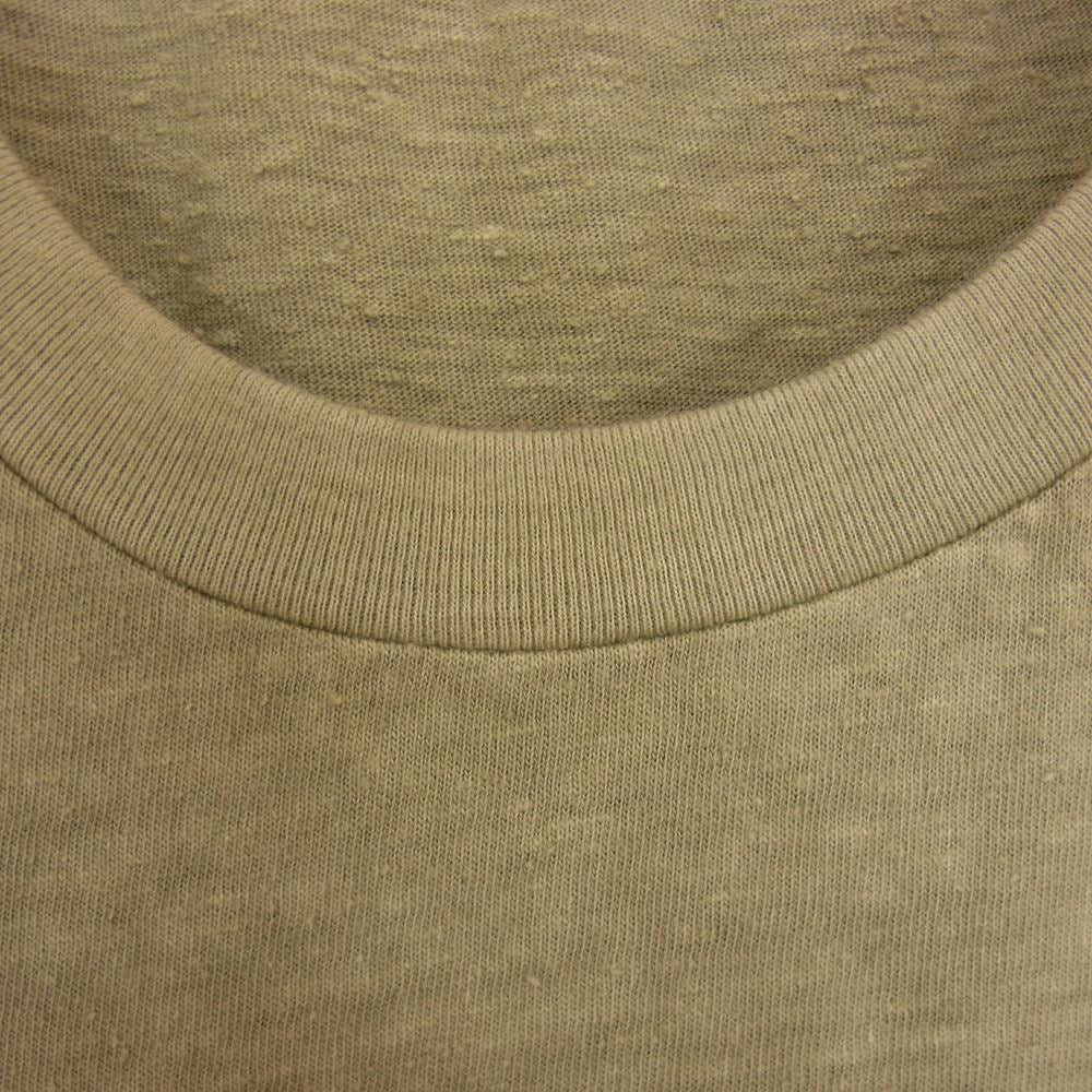 Ron Herman ロンハーマン クルーネック 半袖 TEE Tシャツ カーキ モスグリーン系 M【中古】