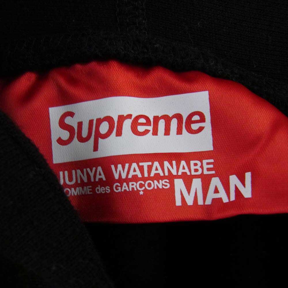 Supreme シュプリーム 21AW JUNYA WATANABE COMME des GARCONS MAN ジュンヤワタナベ コムデギャルソン Hooded Sweatshirt スウェット パーカー ブラック系 M【中古】