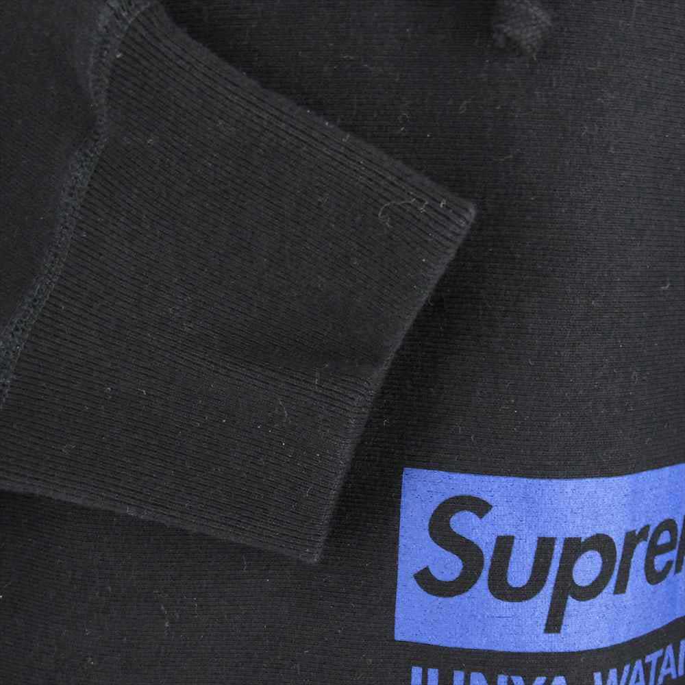 Supreme シュプリーム 21AW JUNYA WATANABE COMME des GARCONS MAN ジュンヤワタナベ コムデギャルソン Hooded Sweatshirt スウェット パーカー ブラック系 M【中古】