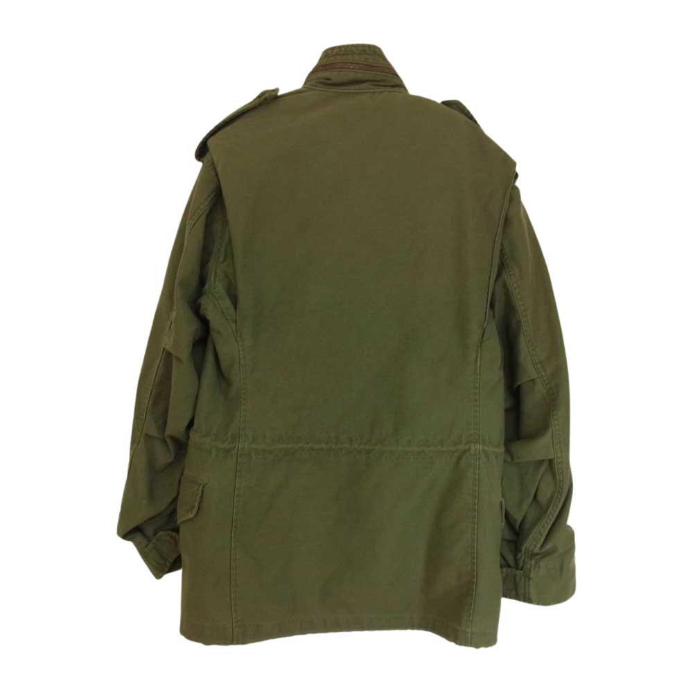 ユーエス アーミー 70's M-65 Field Jacket 3rd Model 実物 アメリカ軍 ミリタリー ジャケット サードモデル オリーブ カーキ系 サイズ表記無【中古】