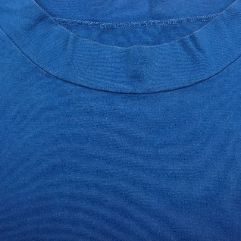 PORTER CLASSIC ポータークラシック HIGH NECK T-SHIRT オーバーサイズ ハイネック Tシャツ インディゴ ブルー系 3【中古】