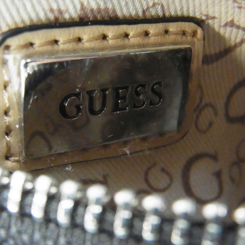 Guess ゲス ミニボストンバッグ ブルー系【中古】