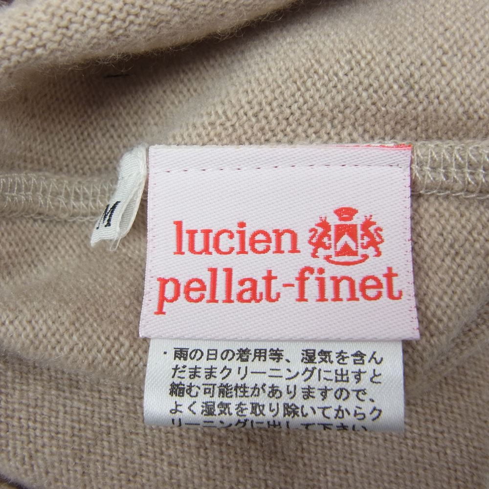 Lucien Pellat-Finet ルシアンペラフィネ カシミア スカル刺繍 ジップ