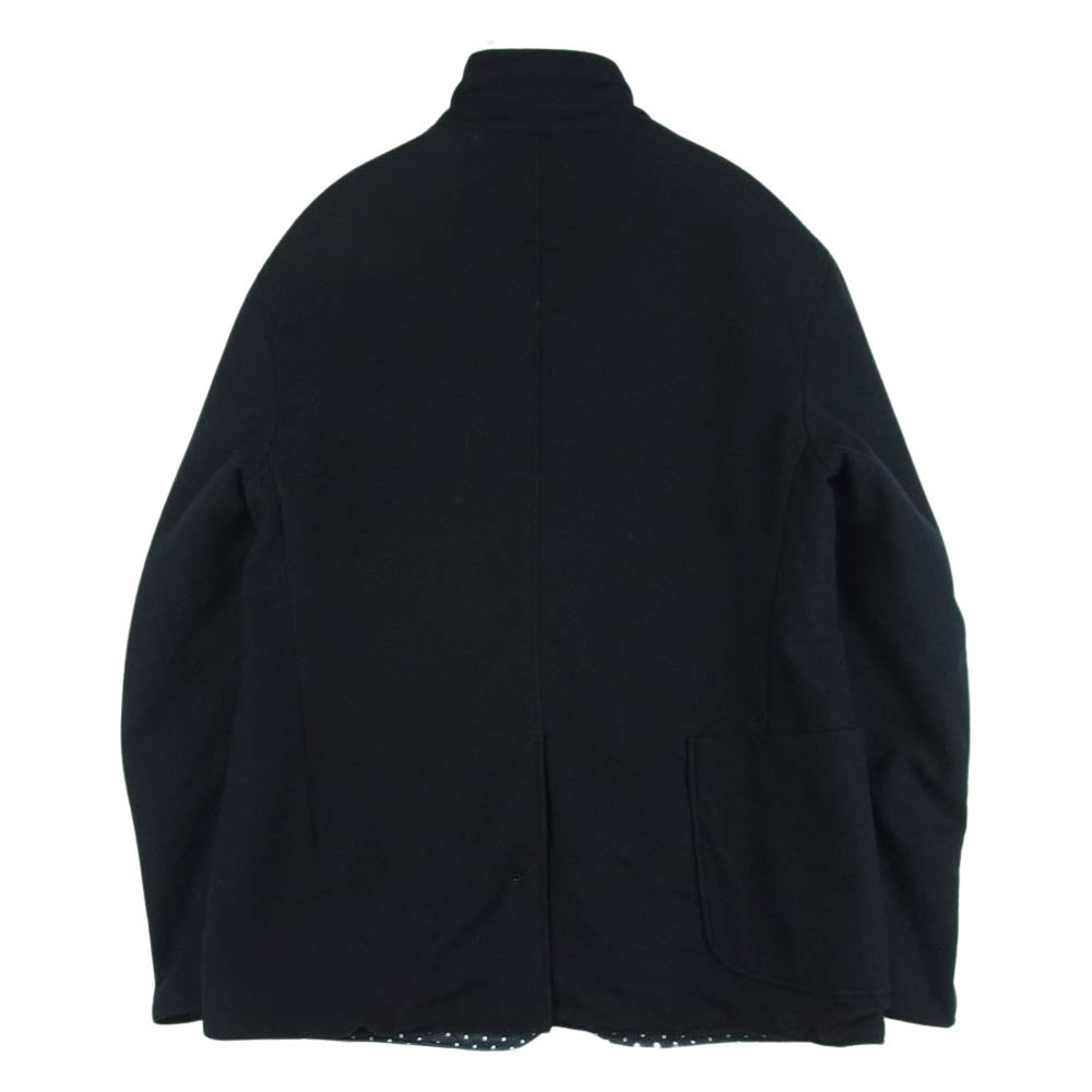 Engineered Garments エンジニアードガーメンツ USA製 ドット ウール リバーシブル ジャケット ブラック系 ホワイト系【中古】