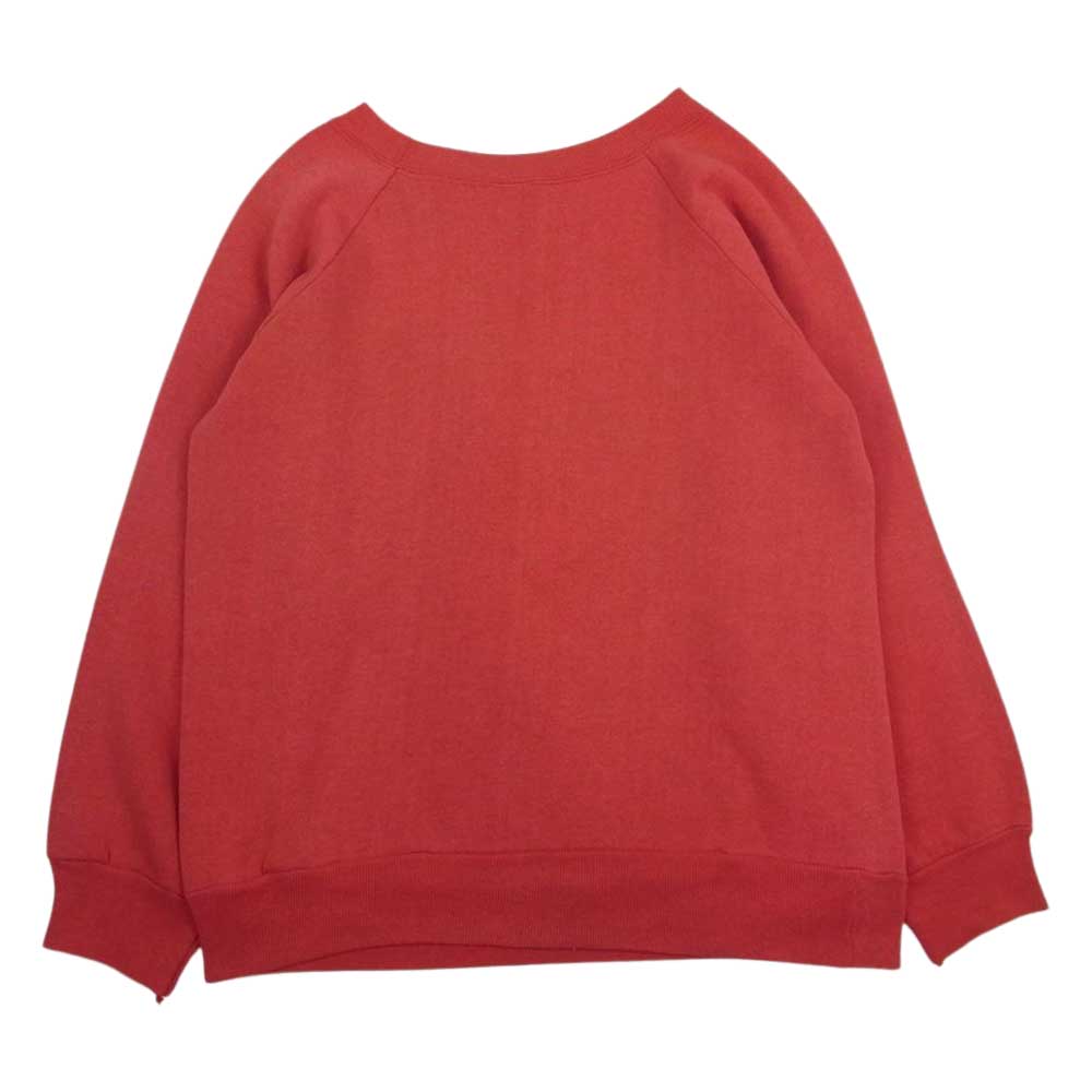 Champion チャンピオン 80年代 トリコタグ カレッジ プリント スウェット レッド系 S【中古】