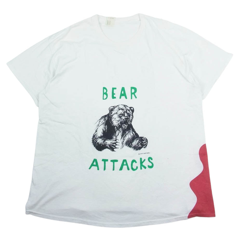 N.HOOLYWOOD エヌハリウッド 1223-CS03-004 20周年記念Tシャツ CAMP DENALI 復刻 半袖 Tシャツ   ホワイト系 40【中古】