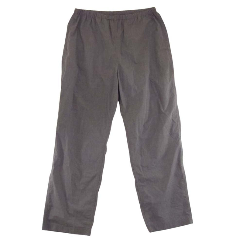 スタビライザー 0-36pc elastic waist trousers ワイド ストレート シルエットトラウザー パンツ  グレー系 XL【中古】