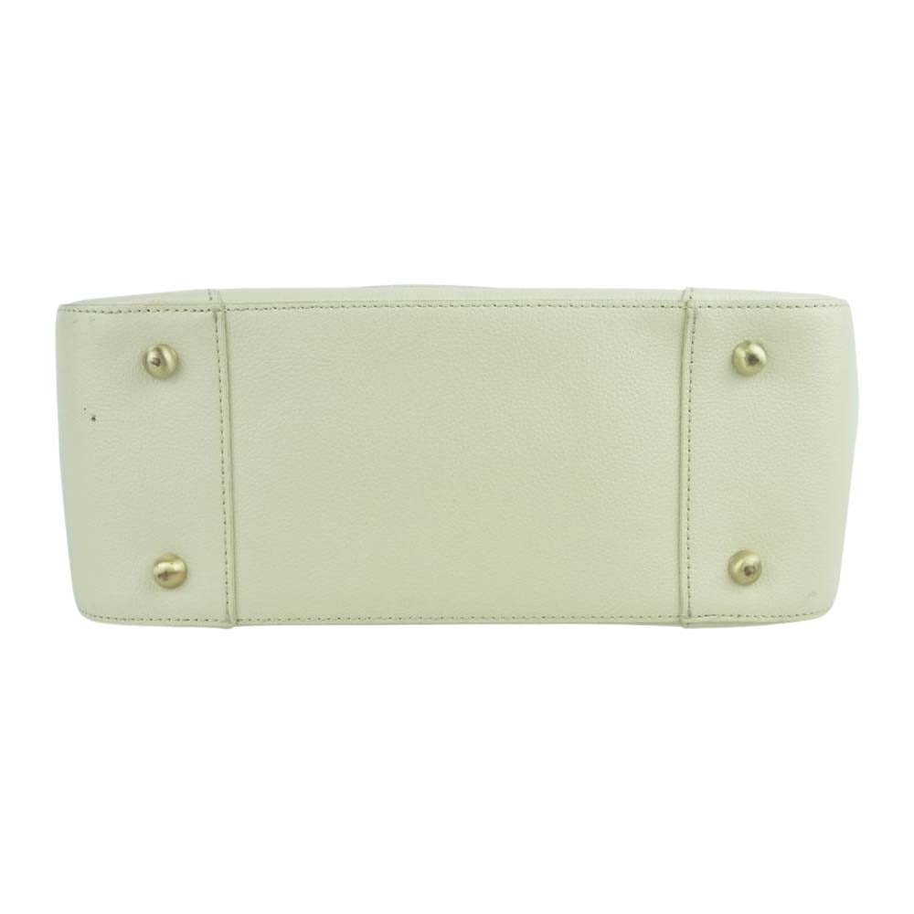 Samantha Thavasa サマンサタバサ DX3765091 レザー 2WAY ハンド ショルダー バッグ ベージュ系【中古】