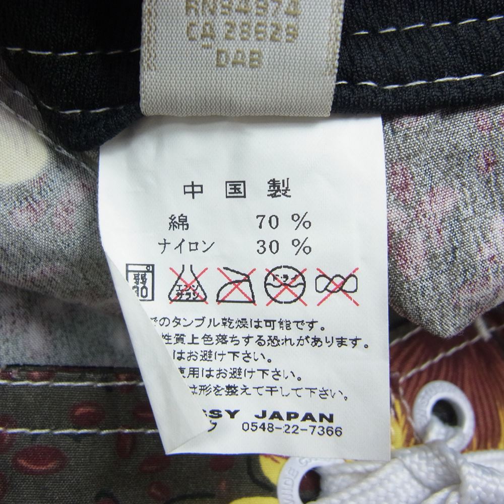 STUSSY ステューシー ハイビスカス スカル刺繍 カーゴ ショーツ ハーフパンツ マルチカラー系 34【中古】