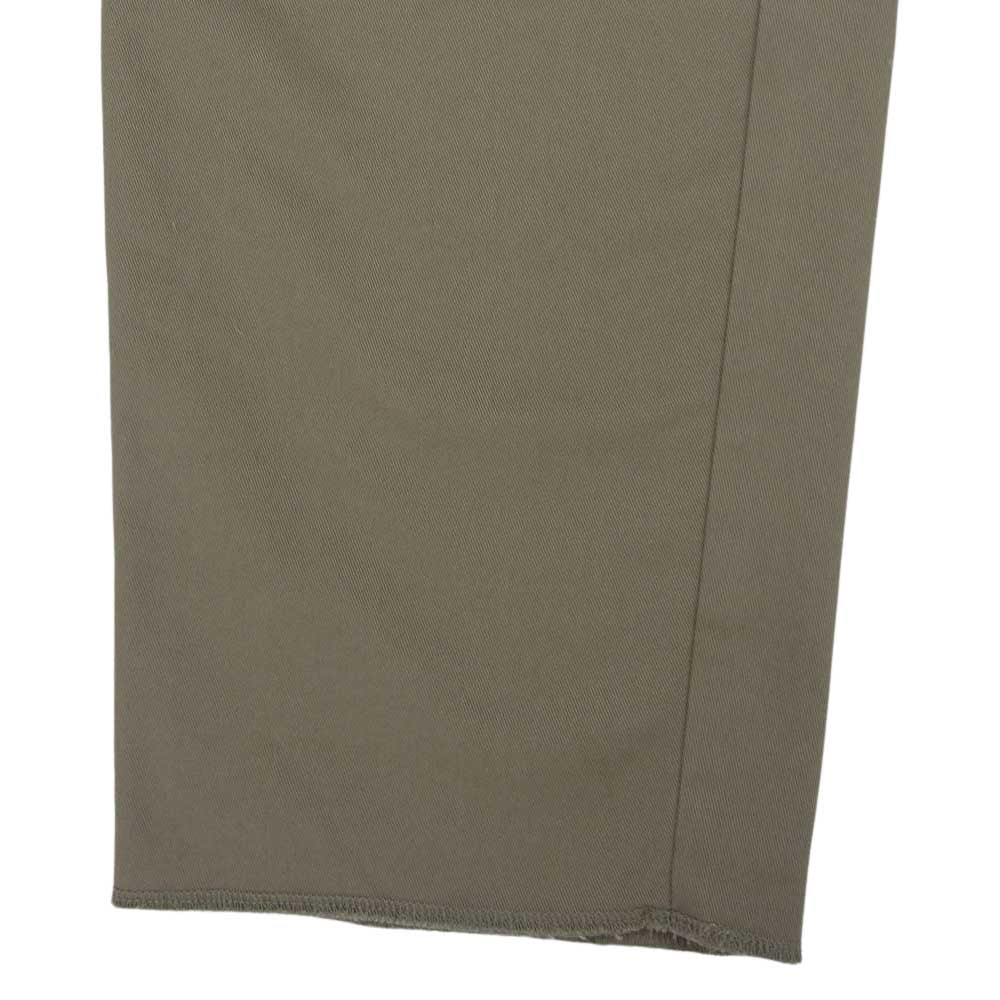 WTAPS ダブルタップス 19AW 192WVDT-PTM06 KHAKI TROUSERS COPO TWILL ツイル カーキ トラウザー チノパンツ ベージュ系 2【中古】