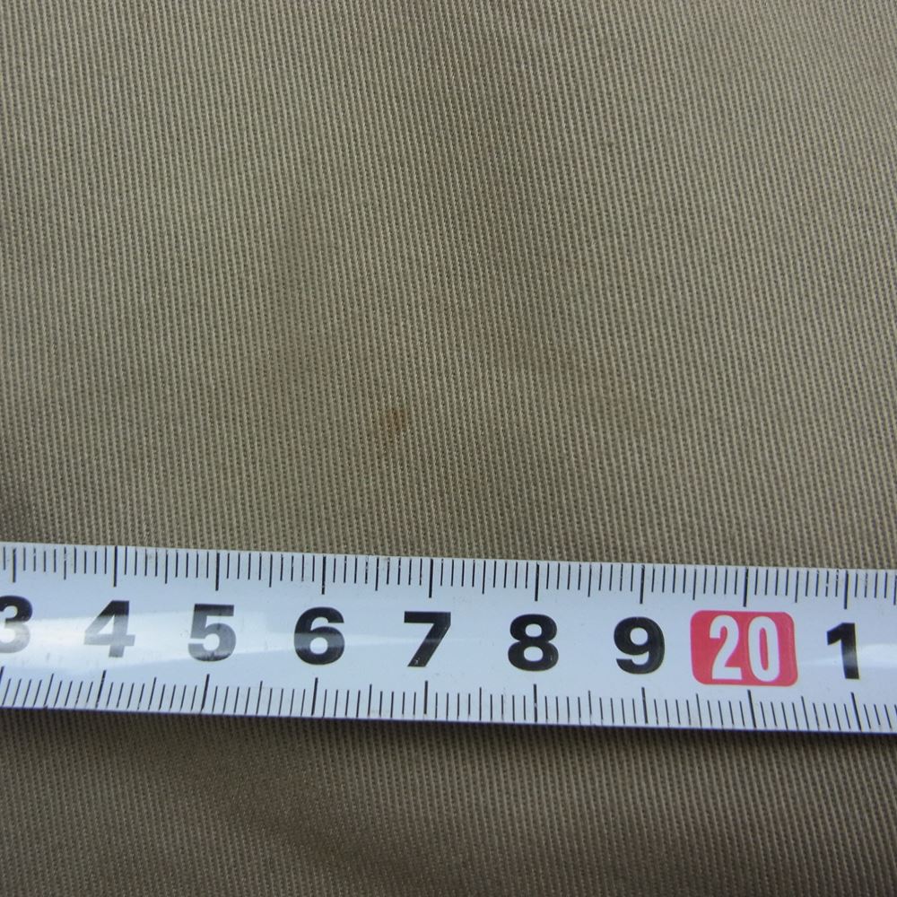 WTAPS ダブルタップス 19AW 192WVDT-PTM06 KHAKI TROUSERS COPO TWILL ツイル カーキ トラウザー チノパンツ ベージュ系 2【中古】