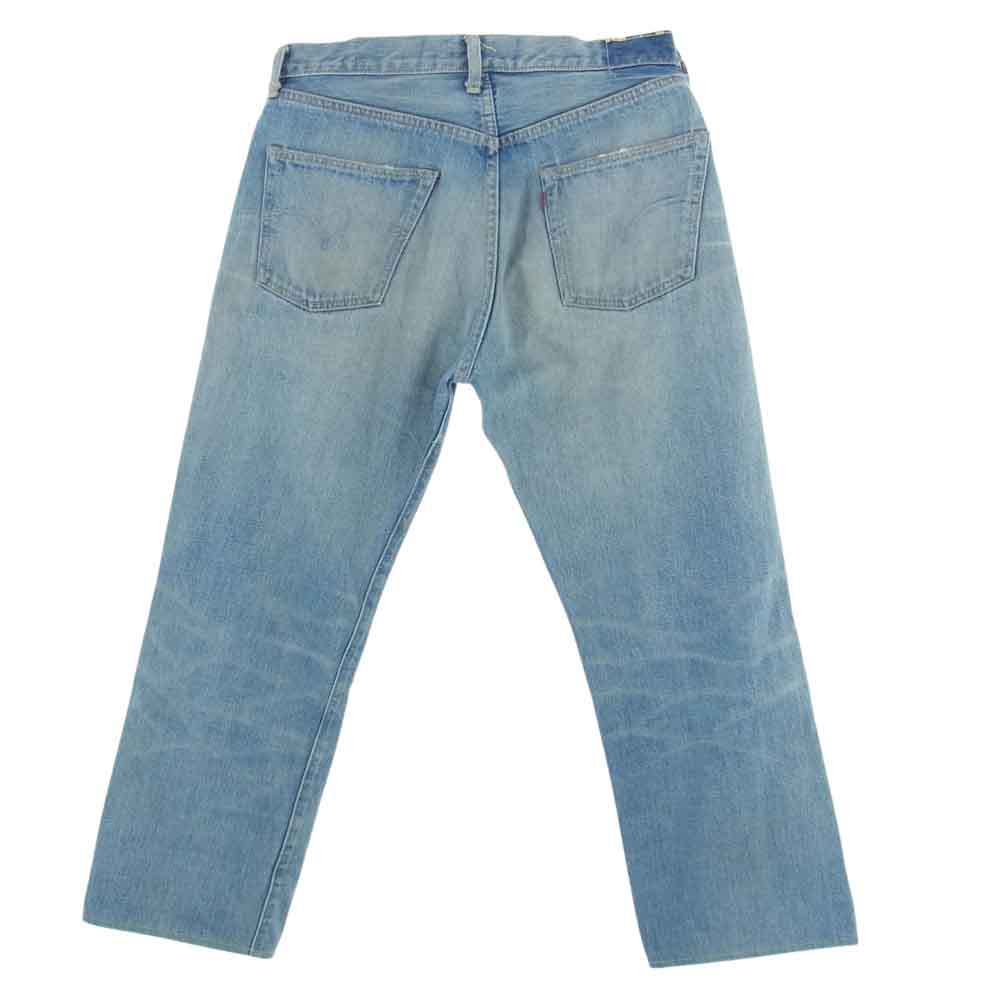 Levi's リーバイス ヴィンテージ ビンテージ オリジナル 501xx オフセット 両面タブ ボタン裏刻印無し デニム パンツ ライトブルー系【中古】