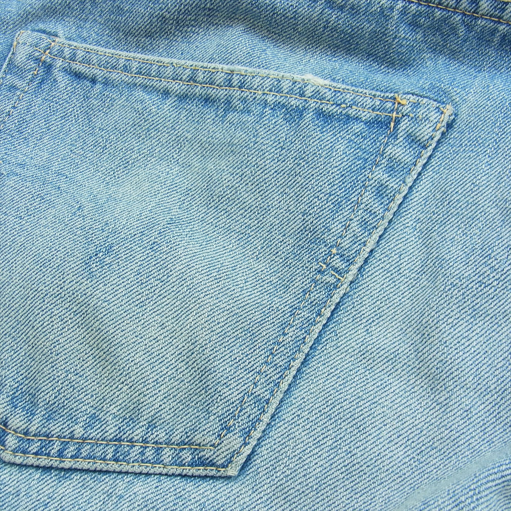 Levi's リーバイス ヴィンテージ ビンテージ オリジナル 501xx オフセット 両面タブ ボタン裏刻印無し デニム パンツ ライトブルー系【中古】