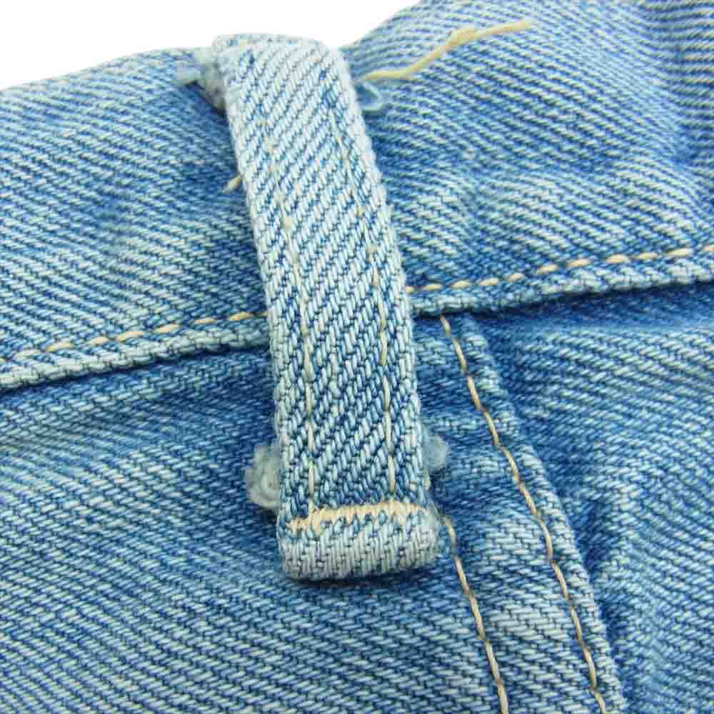 Levi's リーバイス ヴィンテージ ビンテージ オリジナル 501xx オフセット 両面タブ ボタン裏刻印無し デニム パンツ ライトブルー系【中古】