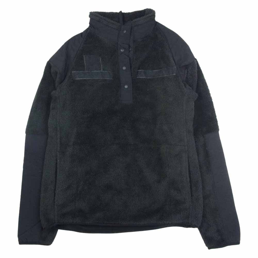 アンクラウド MILITARY  FLEECE ミリタリー フリース プルオーバー ジャケット ブラック系 S【中古】