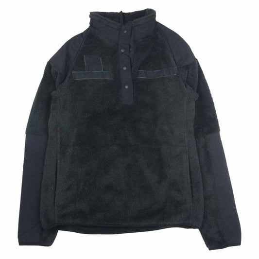 アンクラウド MILITARY  FLEECE ミリタリー フリース プルオーバー ジャケット ブラック系 S【中古】