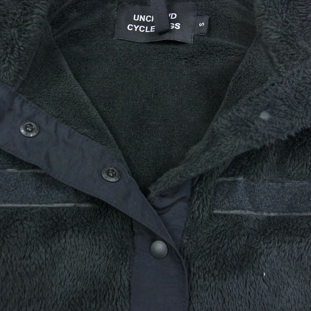 アンクラウド MILITARY  FLEECE ミリタリー フリース プルオーバー ジャケット ブラック系 S【中古】