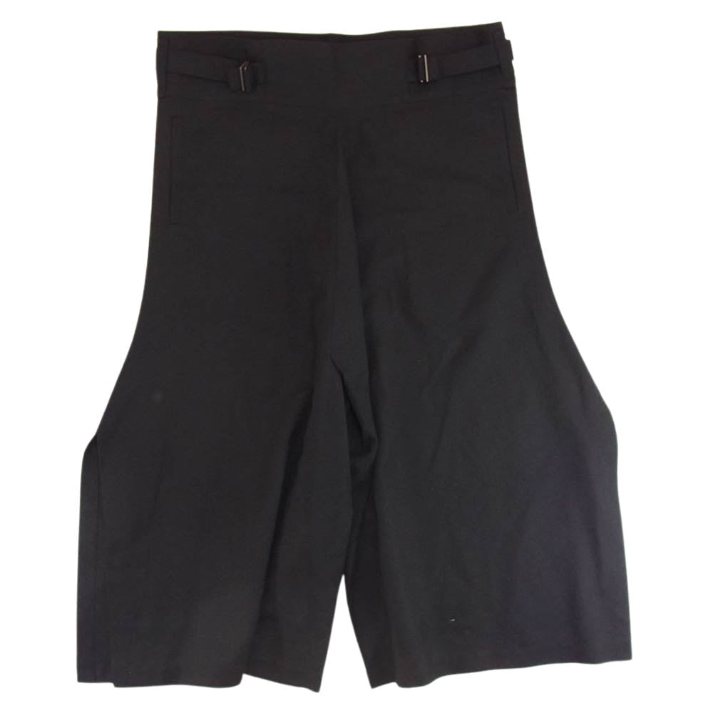 ISSEY MIYAKE イッセイミヤケ IL73FF333 ウエストアジャスト 袴 ハカマ ワイドパンツ ブラック系 3【美品】【中古】
