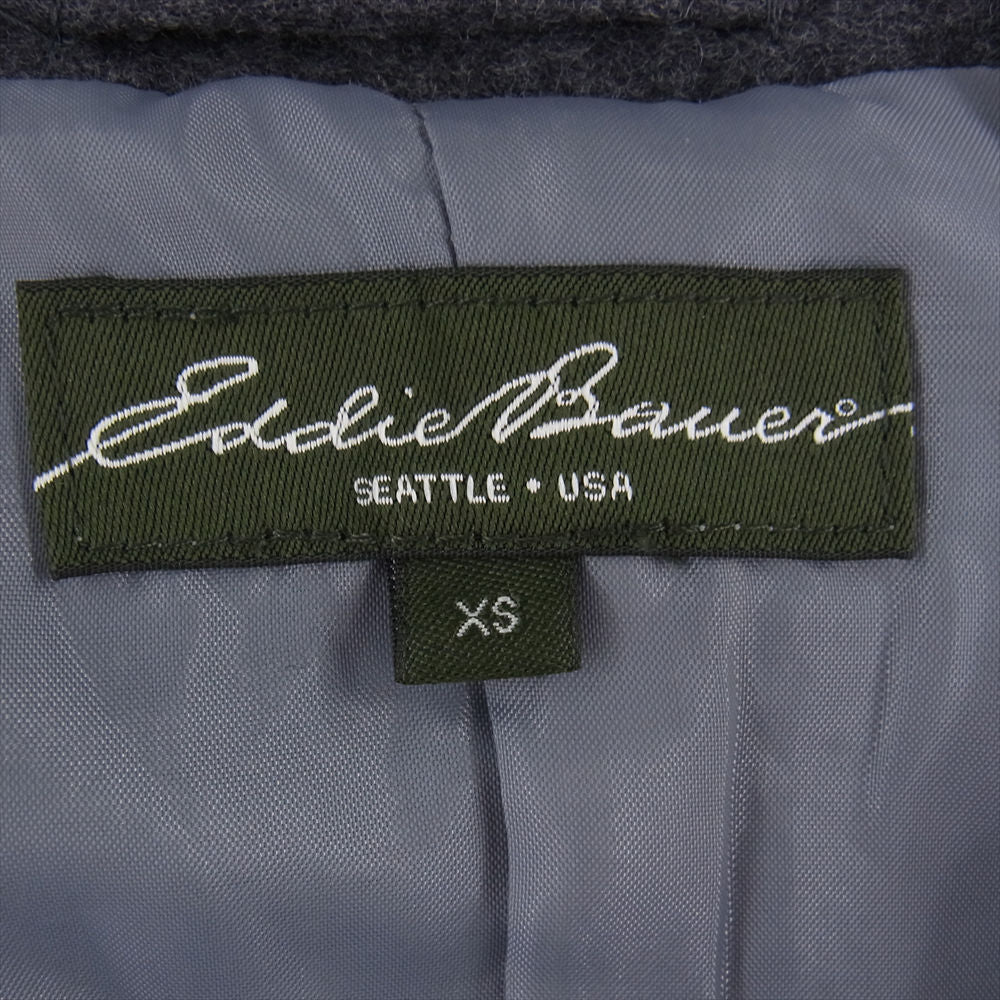 Eddie Bauer エディー・バウアー 3つ釦 ウール ブレザー ジャケット グレー系 XS【中古】