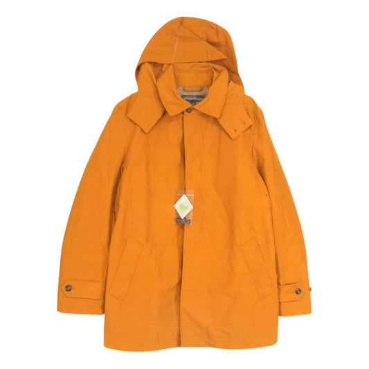 Eddie Bauer エディー・バウアー テフロン加工 ナイロン ハーフコート オレンジ系 XS【中古】